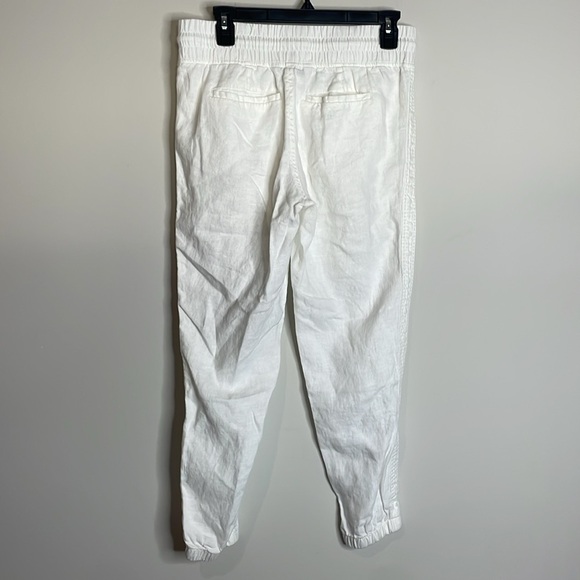 Athleta | Women’s 100% Linen Cabo Joggers Size 4 Petite - Picture 6 of 8
